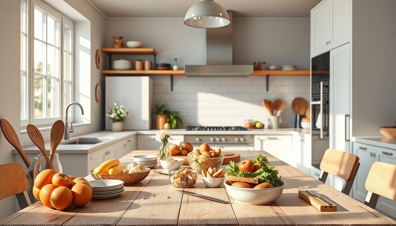 Fresh ingredients and home cooking inspiration